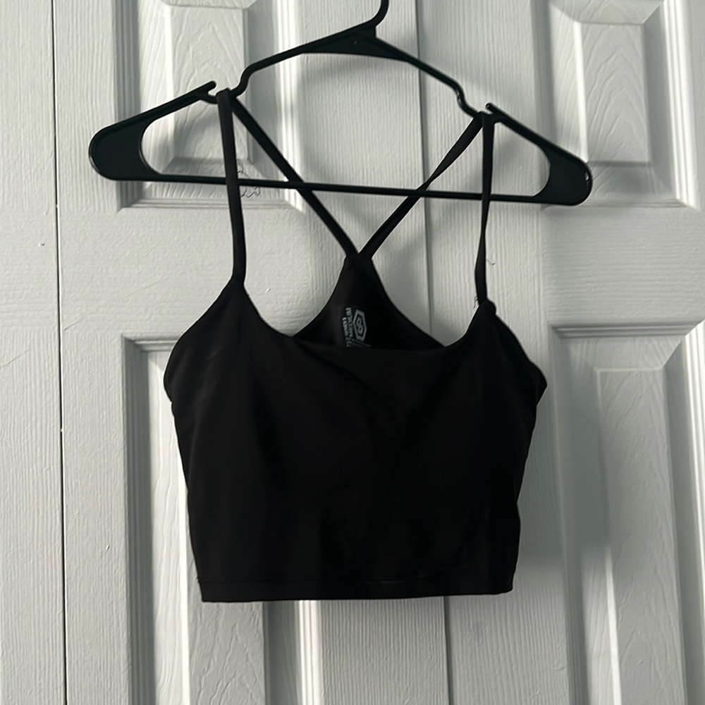 Activewear Cropped Bra Tank